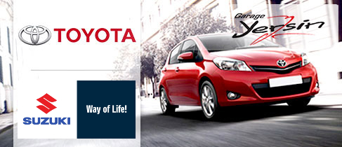 Le garage agences officielles Toyota et Suzuki